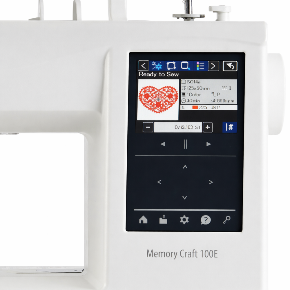 Janome Memory Craft 100 Embroidery