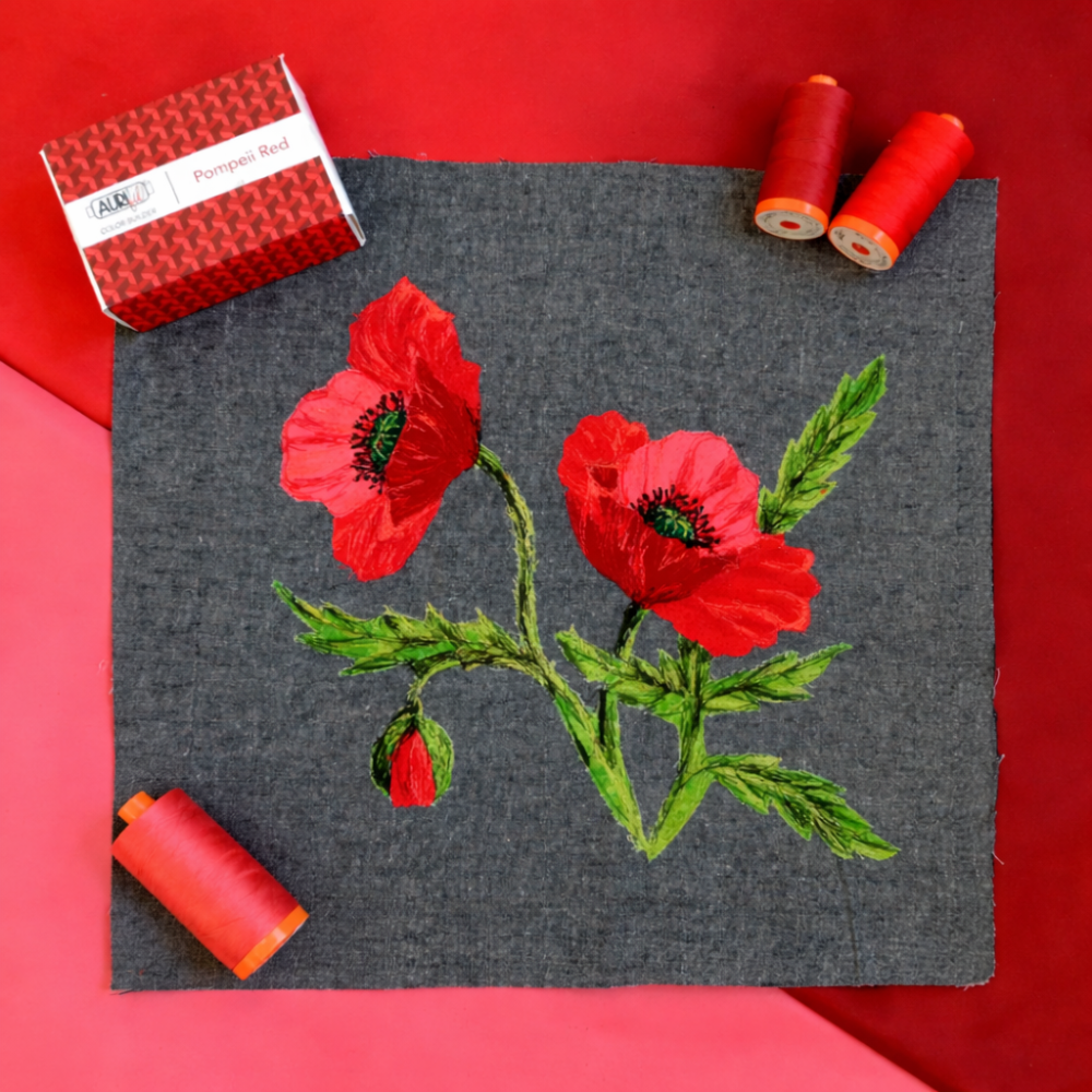 Aurifil Colour Builder - POMPEII RED