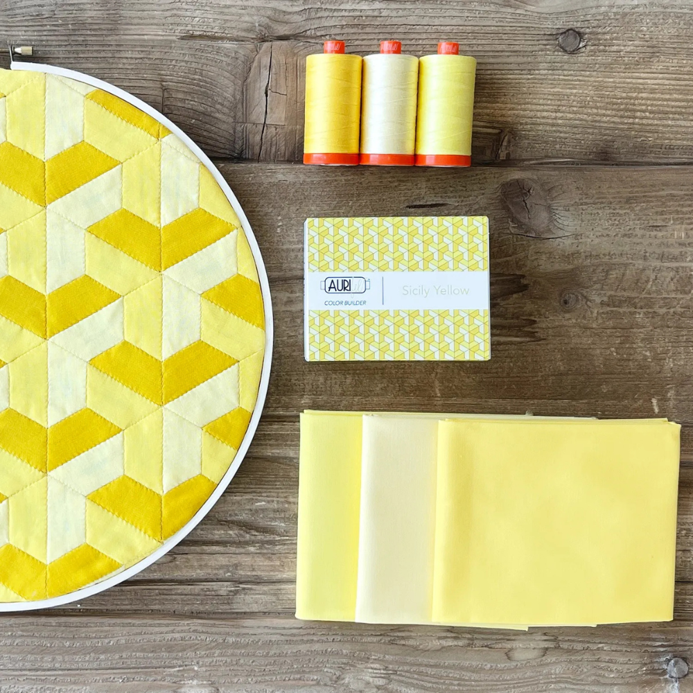 Aurifil Colour Builder - SICILY YELLOW