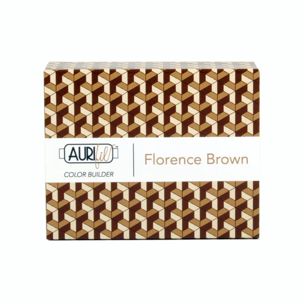 Aurifil Colour Builder - FLORENCE BROWN