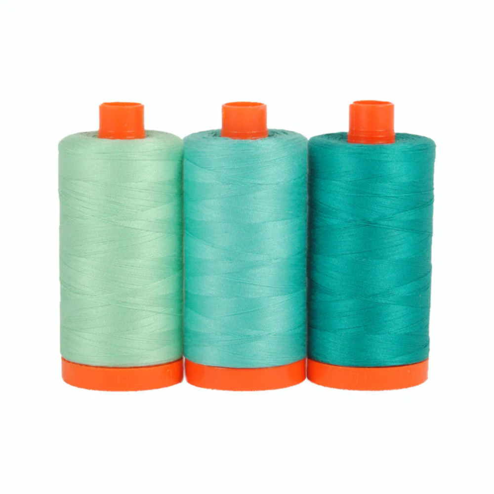 Aurifil Colour Builder - CAPRI TEAL