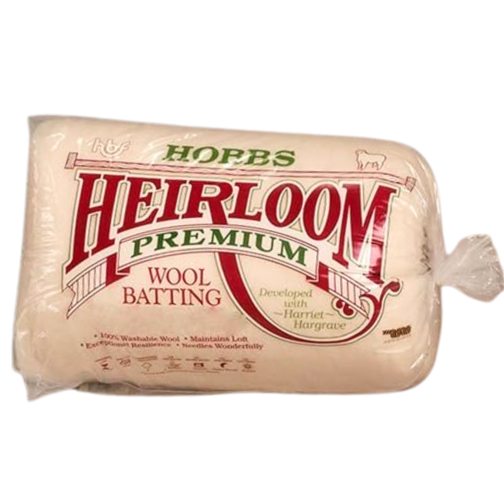 Hobbs Heirloom KING Washable Wool Wadding 120 x 124"