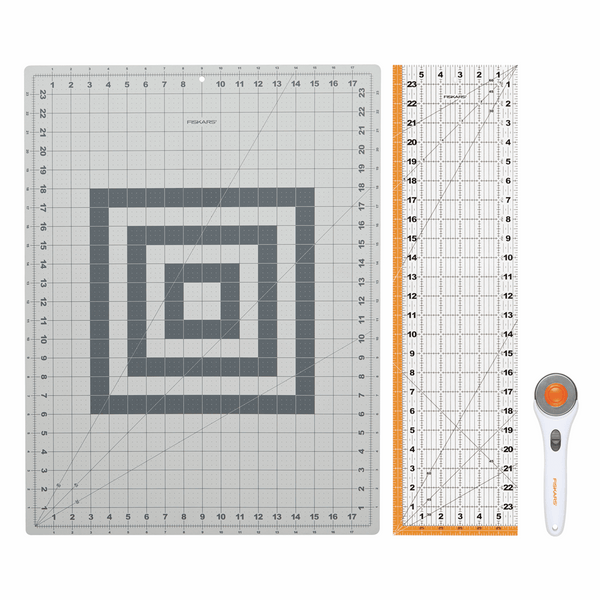 Fiskars 3 Piece Sewing Rotary Cutting Set