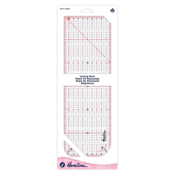 Hemline Ironing Ruler 30 x 10cm