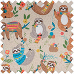 Quilters Multi Mat. Cutting Mat, Ironing Board, Anti Skid Sheet & Pattern marking Sheet - Sloth