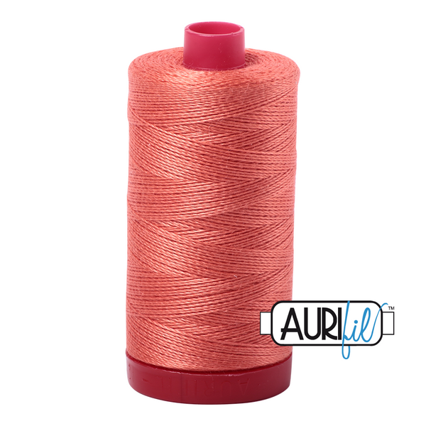 Aurifil 12 2225 Salmon Large Spool 325m