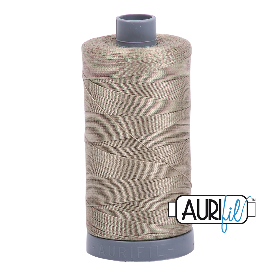Aurifil 28 2900 Light Kakhy Green Large Spool 750m