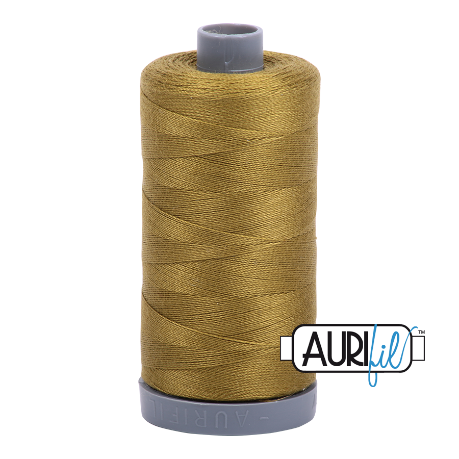Aurifil 28 2910 Medium Olive Large Spool 750m