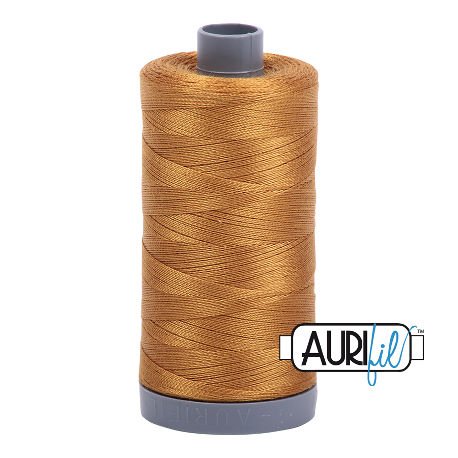 Aurifil 28 2975 Brass Large Spool 750m