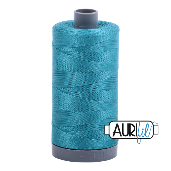 Aurifil 28 4182 Dark Turquoise Large Spool 750m