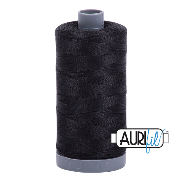 Aurifil 28 4241 Very Dark Grey Large Spool 750m