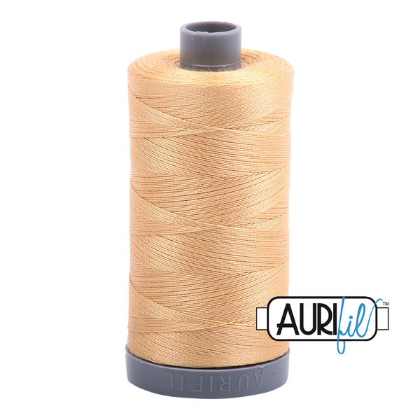 Aurifil 28 5001 Ocher Yellow Large Spool 750m