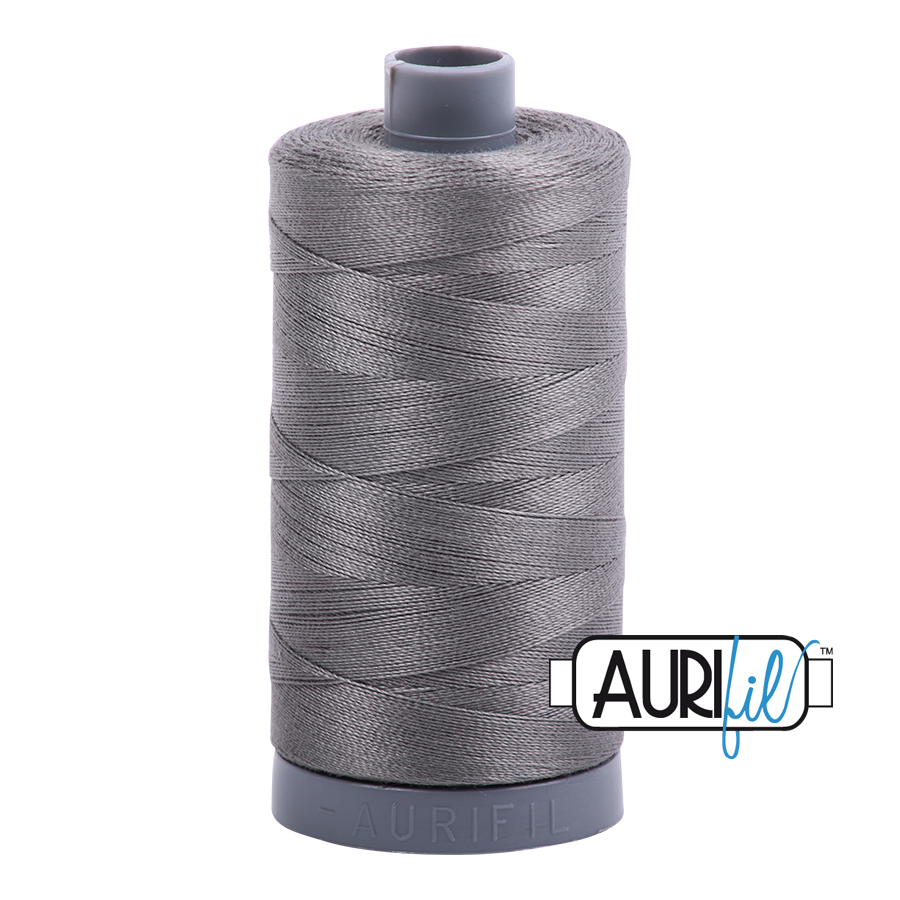 Aurifil 28 5004 Grey Smoke Large Spool 750m