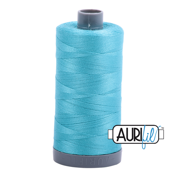 Aurifil 28 5005 Bright Turquoise Large Spool 750m