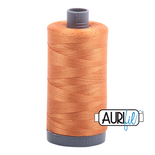 Aurifil 28 5009 Medium Orange Large Spool 750m