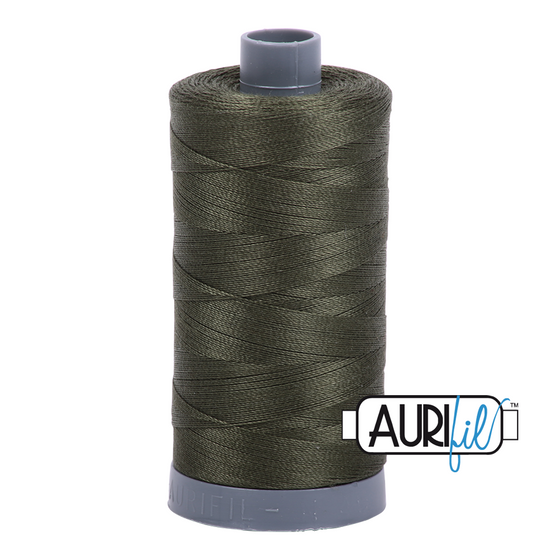 Aurifil 28 5012 Dark Green Large Spool 750m