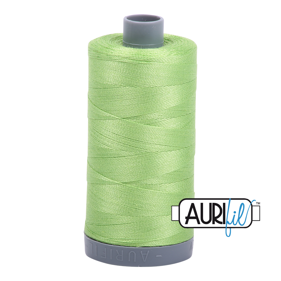 Aurifil 28 5017 Shining Green Large Spool 750m