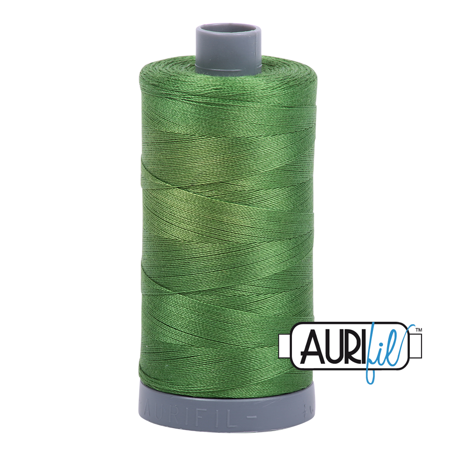 Aurifil 28 5018 Dark Grass Green Large Spool 750m