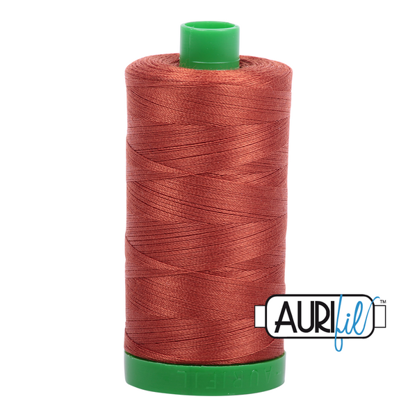 Aurifil 40 2350 Copper Large Spool 1000m