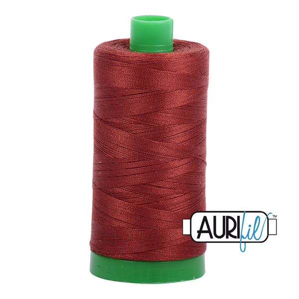 Aurifil 40 2355 Rust Large Spool 1000m