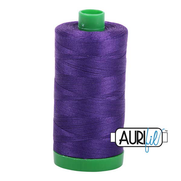 Aurifil 40 2582 Dark Violet Large Spool 1000m