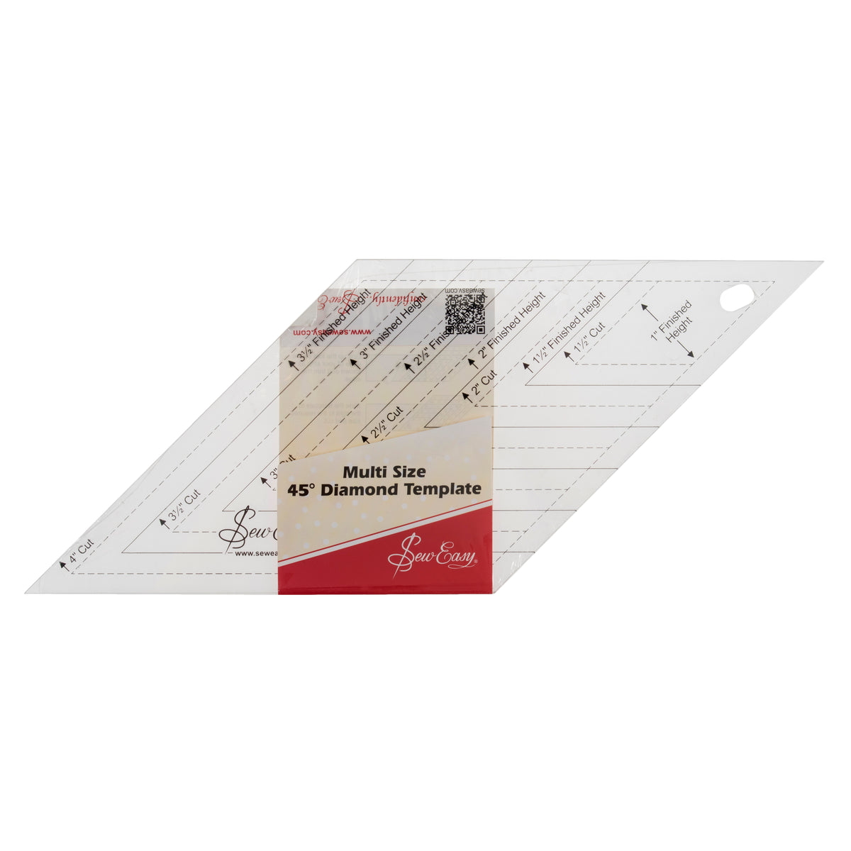 Quilting Template - 45 Degree Diamond