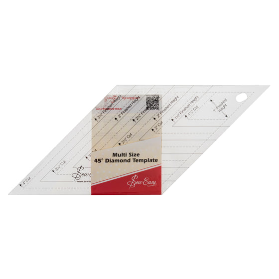 Quilting Template - 45 Degree Diamond