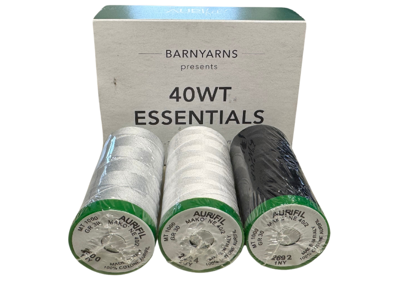 Aurifil Essentials Collection 3 x Aurifil 40 Reel in a Presentation Box
