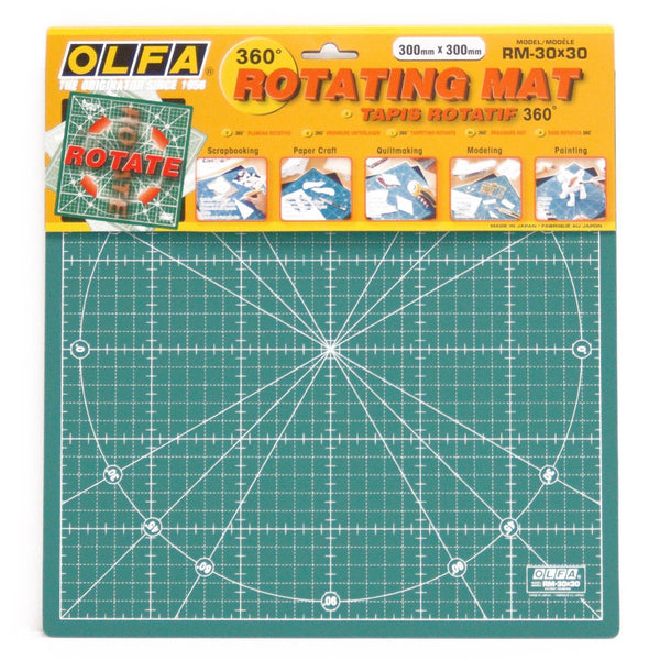 Olfa Rotating Mat - 30 x 30cm Metric