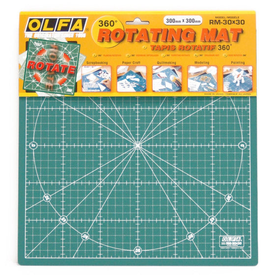 Olfa Rotating Mat - 30 x 30cm Metric