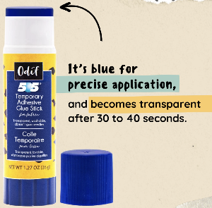 Odif 505 Temporary Adhesive Glue Stick - Pack of 2