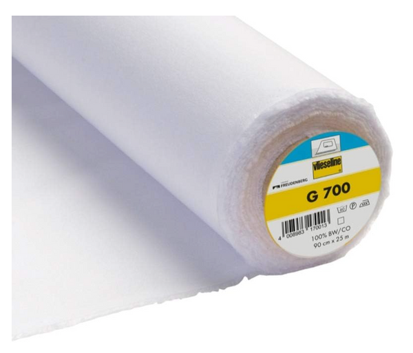Vlieseline 2VG700 White Cotton Interlining Medium 90cm Wide