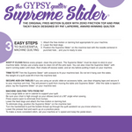 Supreme Slider - Original Slider designed by Pat Lapierre 8 x 11.75 inch (20 x 29.8cm)