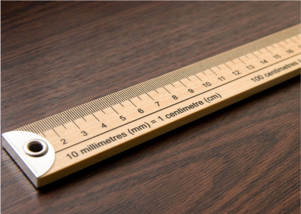 Sew Easy Wooden Metric Stick