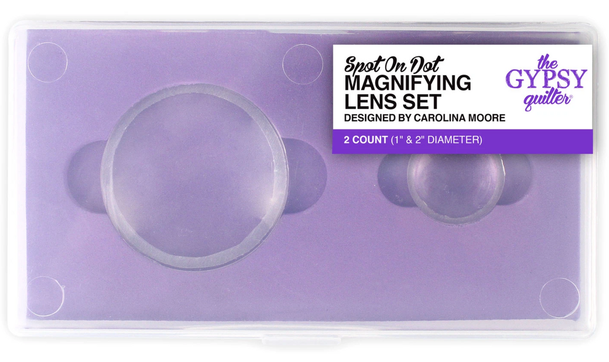 The Gypsy Quilter Spot On Dot Magnifying Lens Set