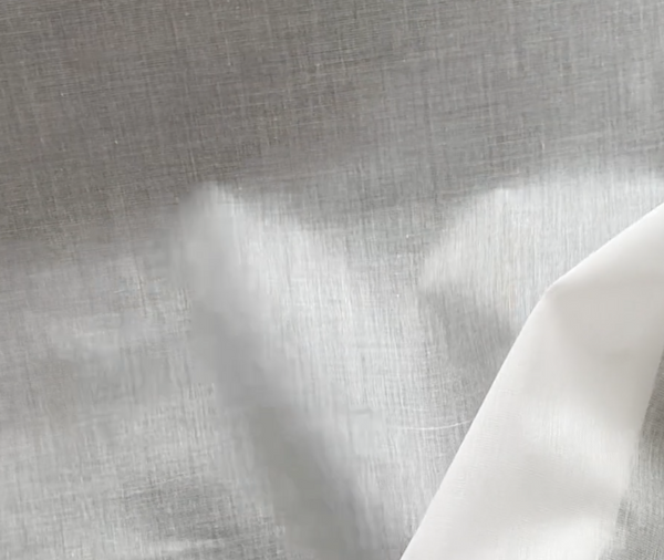 Cotton Organdie White 112cm  (44") HALF Metre