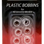 Sewing Machine Bobbins Brother/Janome/Singer/New Home Plastic Bobbins - PACK 8