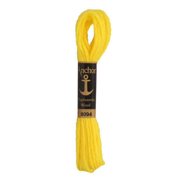 Anchor Tapestry Wool 8094 Yellow 10m Skein