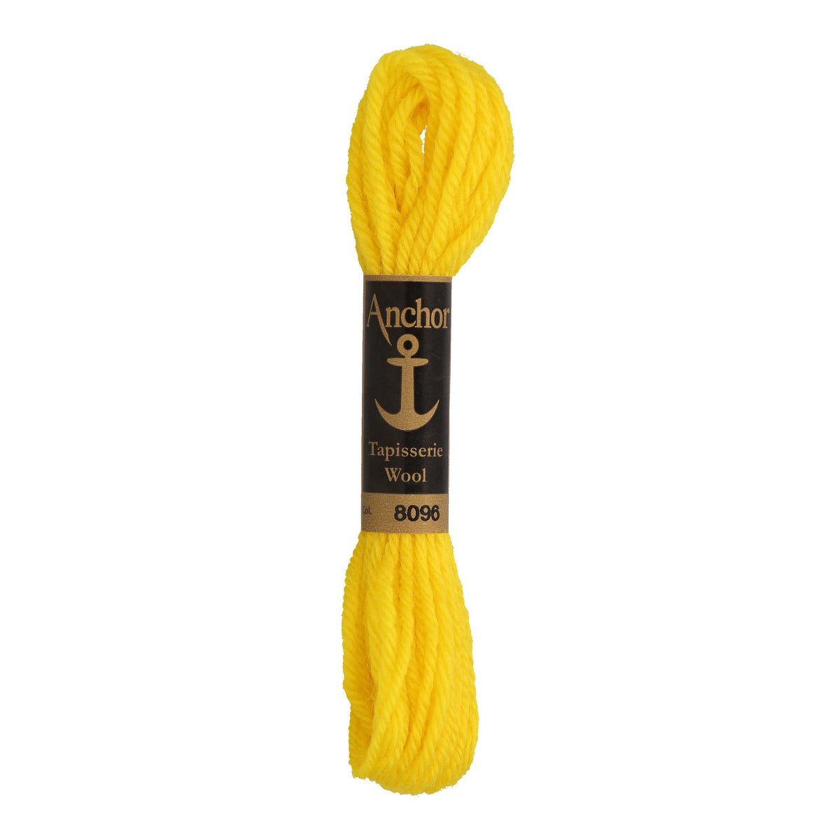 Anchor Tapestry Wool 8096 Yellow 10m Skein
