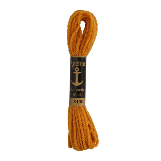Anchor Tapestry Wool 8100 Orange 10m Skein