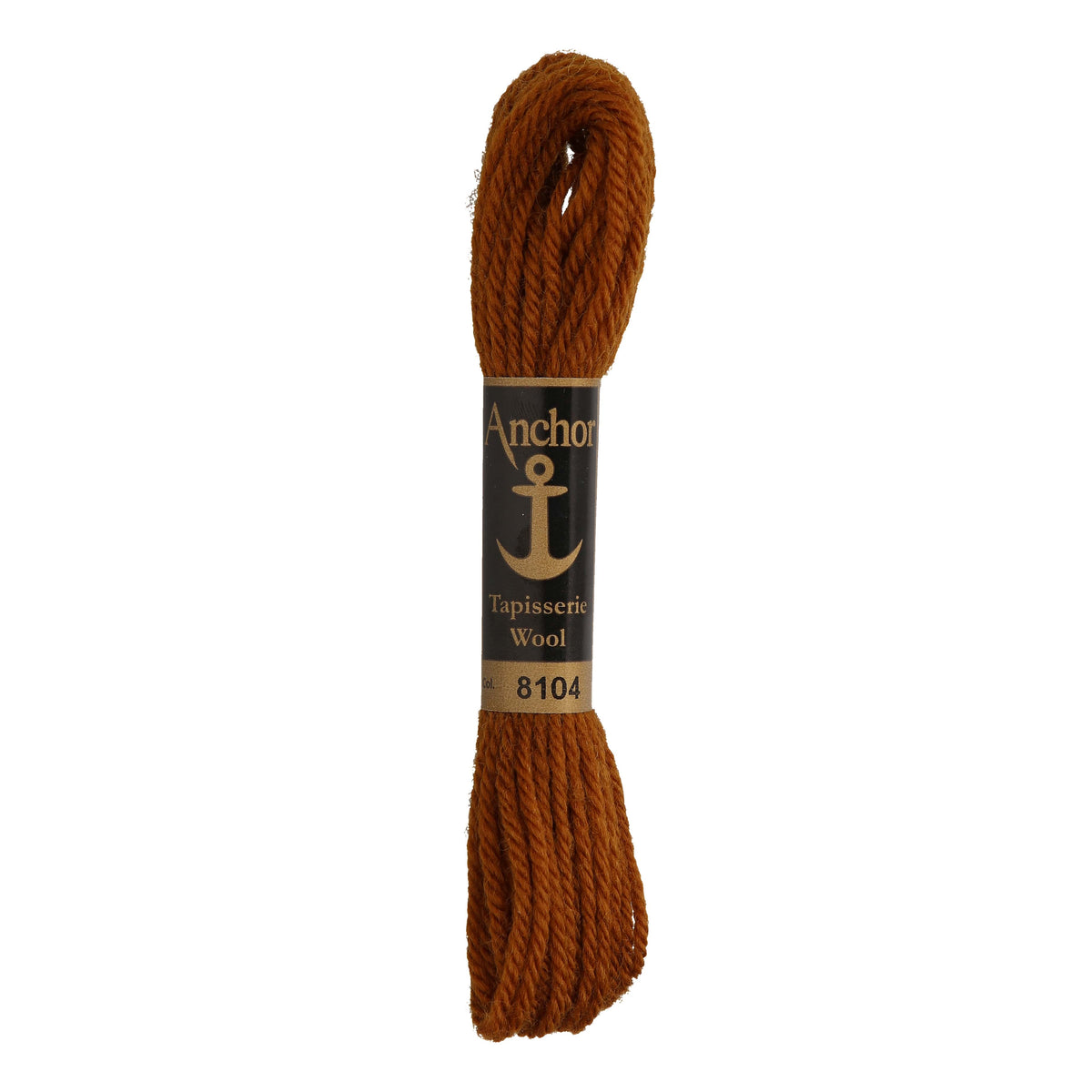 Anchor Tapestry Wool 8104 Brown 10m Skein