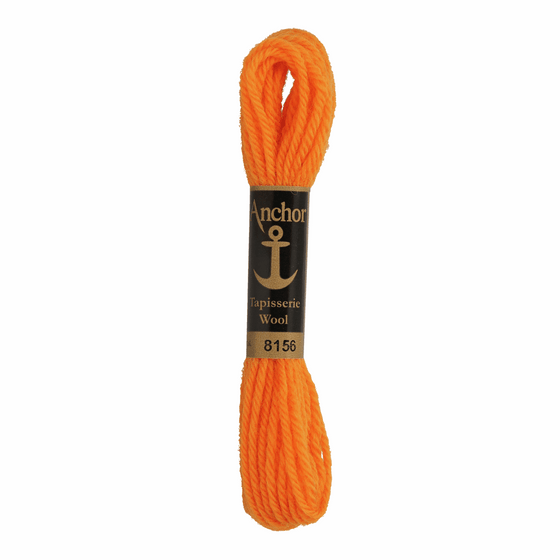 Anchor Tapestry Wool 8156 Orange 10m Skein