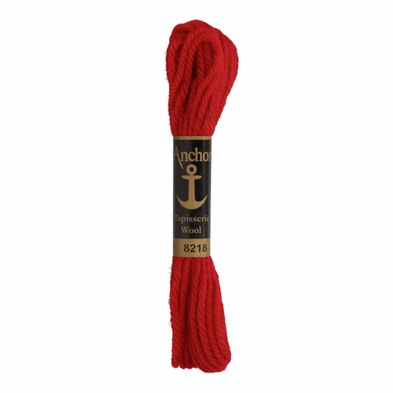 Anchor Tapestry Wool 8218 Red 10m Skein
