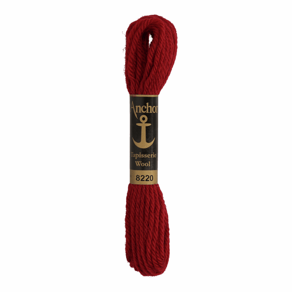 Anchor Tapestry Wool 8220 Red 10m Skein