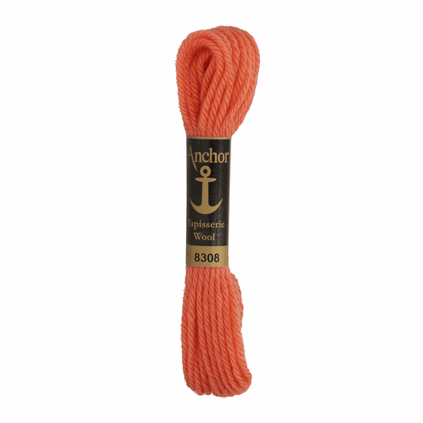 Anchor Tapestry Wool 8308 Orange 10m Skein