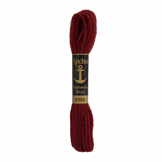 Anchor Tapestry Wool 8352 Red 10m Skein