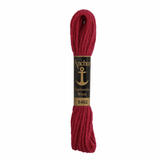 Anchor Tapestry Wool 8402 Red 10m Skein