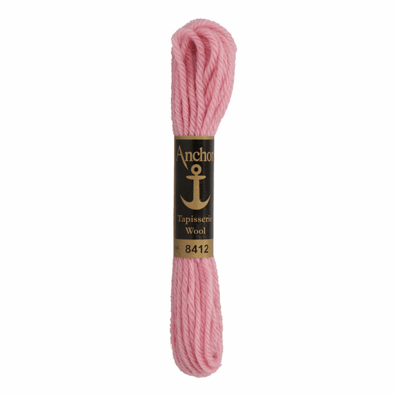 Anchor Tapestry Wool 8412 Pink 10m Skein