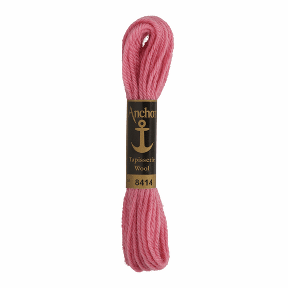 Anchor Tapestry Wool 8414 Pink 10m Skein