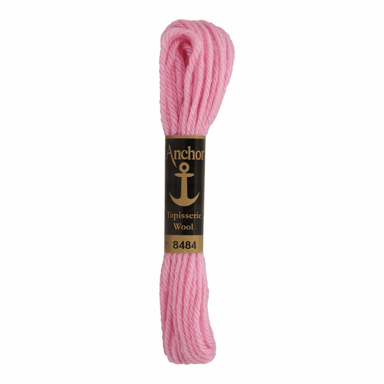 Anchor Tapestry Wool 8484 Pink 10m Skein